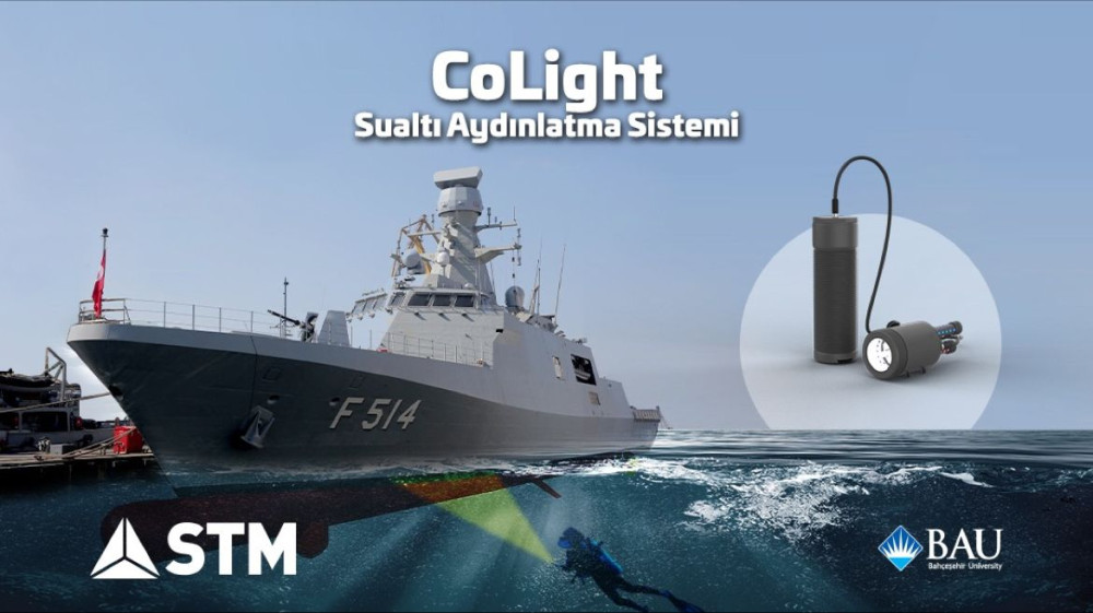 Türk donanmasına sualtı aydınlatma sistemi teslimatı
