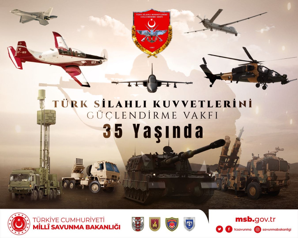Türk Silahlı Kuvvetlerini Güçlendirme Vakfı 35 yaşında