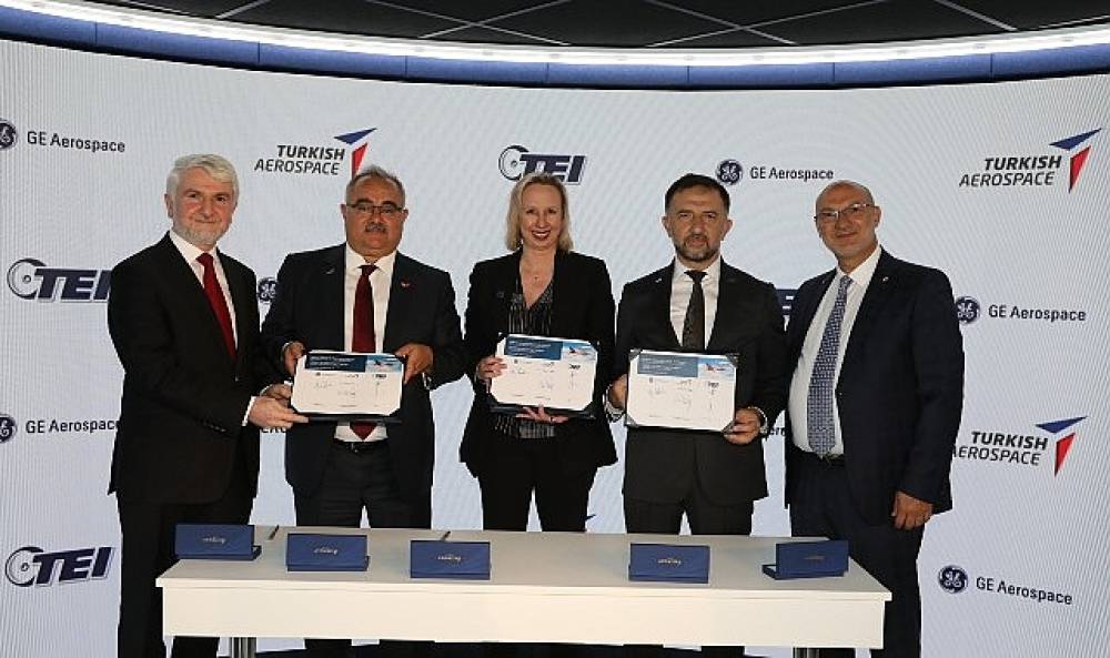 TUSAŞ, TEI ve GE Aerospace’den HÜRJET iş birliğini genişletmek amacıyla anlaşma